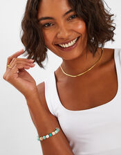 Mix Bead Stretch Bracelet, , large