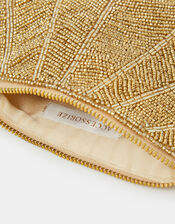 Beaded Shell Pouch, , large