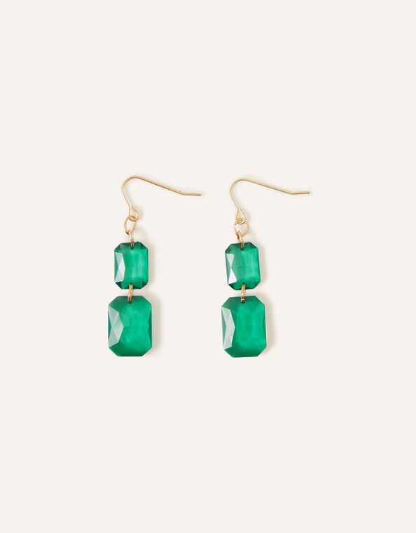 Cut Crystal Drop Earrings, , large