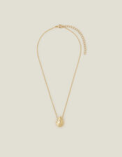 Drop Curve Pendant Necklace, , large