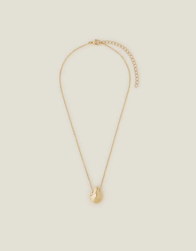 Drop Curve Pendant Necklace, , large