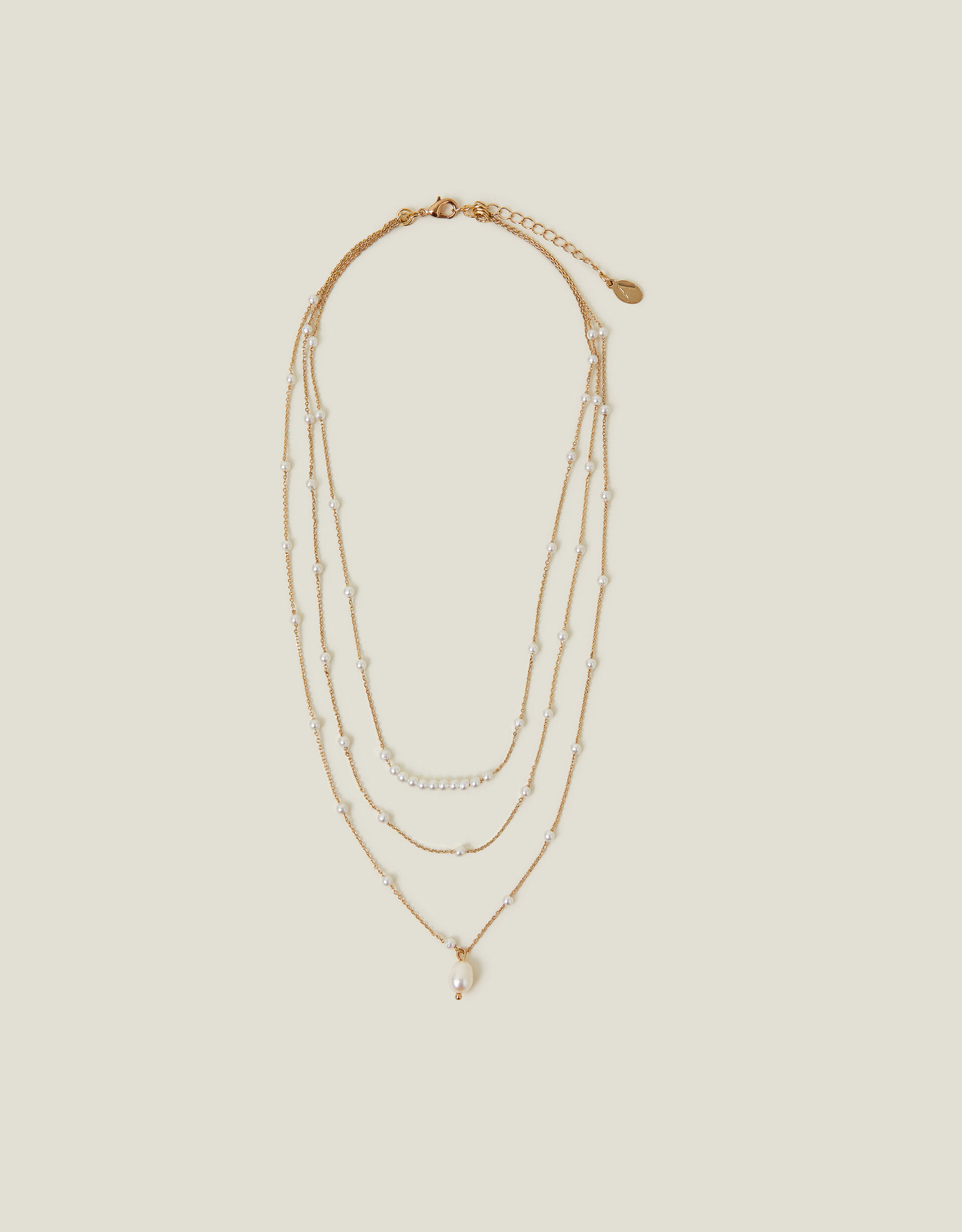 Layered Pearl Station Necklace | Shop All | Accessorize Global