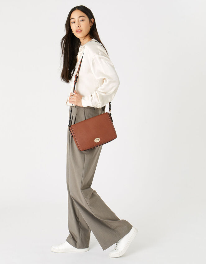 Avani Cross-Body Bag , Tan (TAN), large