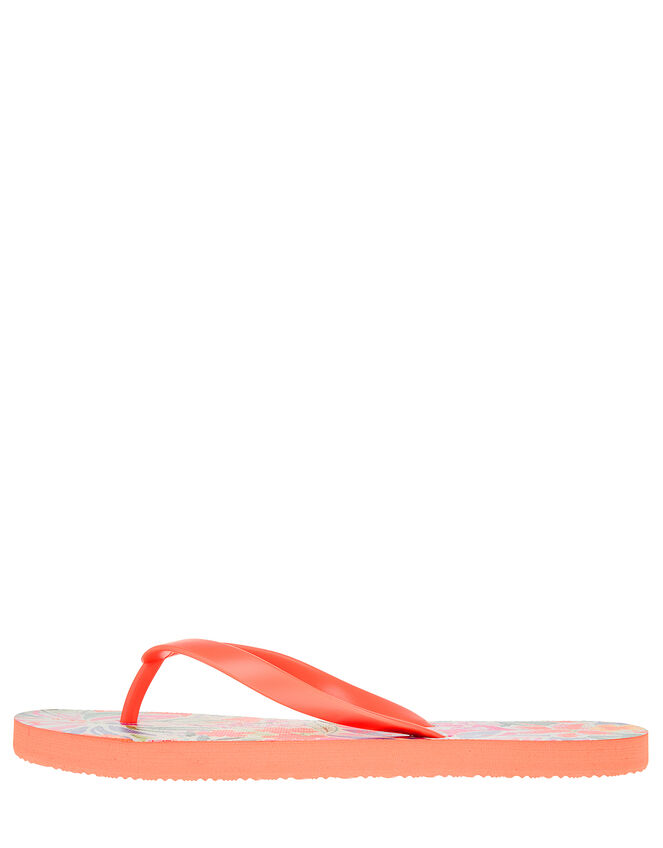 Painterly Floral EVA Flip Flops, Multi (BRIGHTS-MULTI), large
