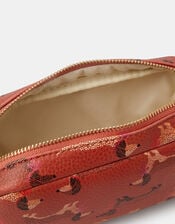 Sausage Dog Print Make Up Bag, , large