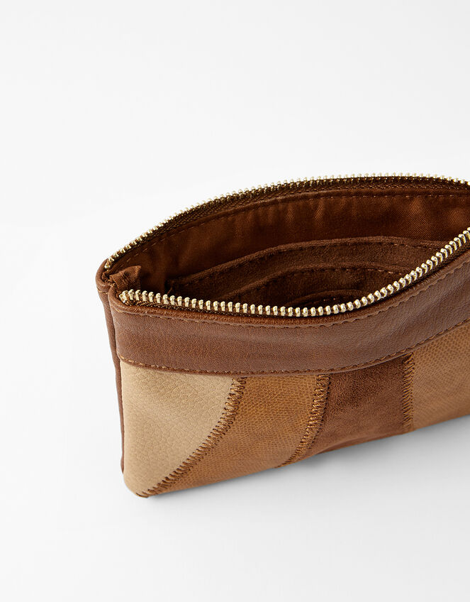 Eloise Patchwork Purse, Tan (TAN), large