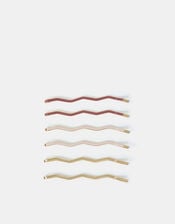 6-Pack Wiggle Hair Slides, , large
