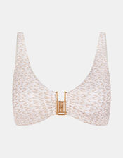 Zig-Zag Bikini Top, Gold (GOLD), large