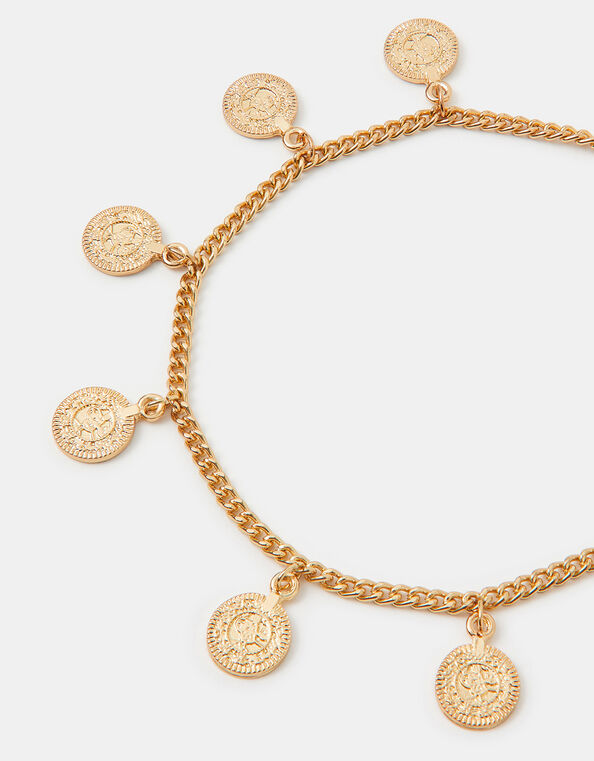 Coin Anklet, Gold (GOLD), large