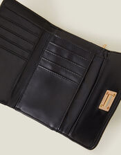 Diamond Quilted Purse, Black (BLACK), large