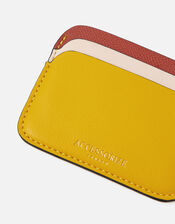 Colourblock Cardholder, Yellow (OCHRE), large