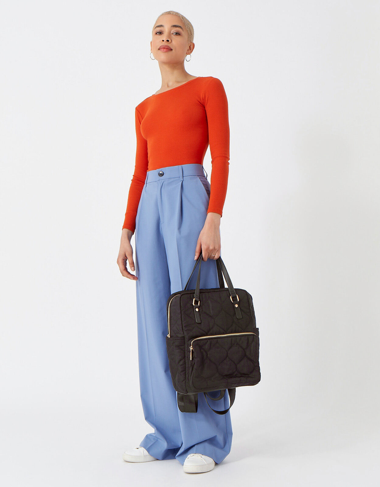 Accessorize online quilted backpack