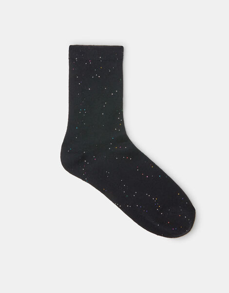Sequin Embellished Socks, , large