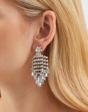 Jewel Chandelier Drop Earrings, , large