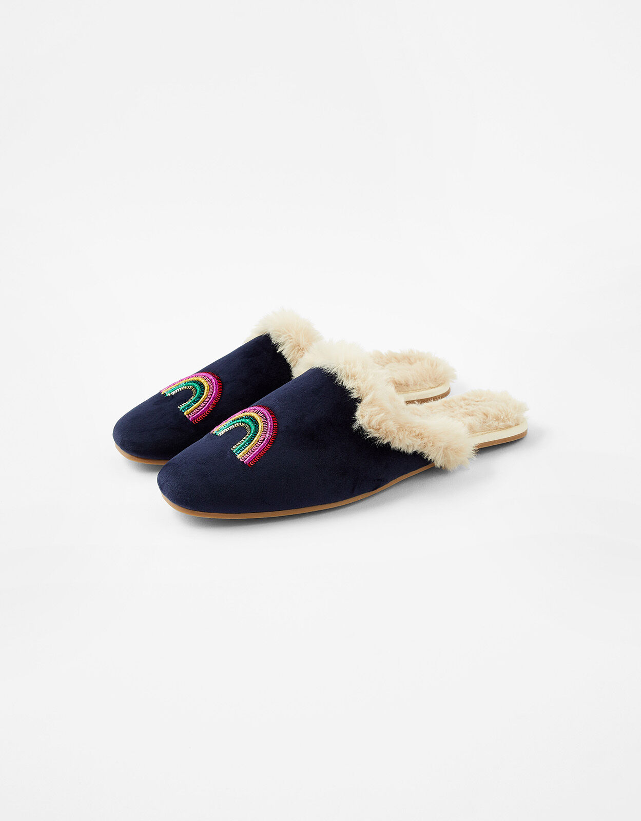 Sequin mule slippers outlet