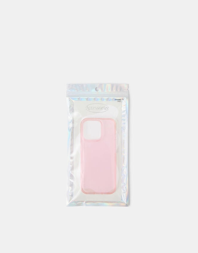 Plain iPhone 16 Pro Phone Case, Pink (PINK), large