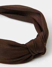 Crinkle Knot Headband, , large