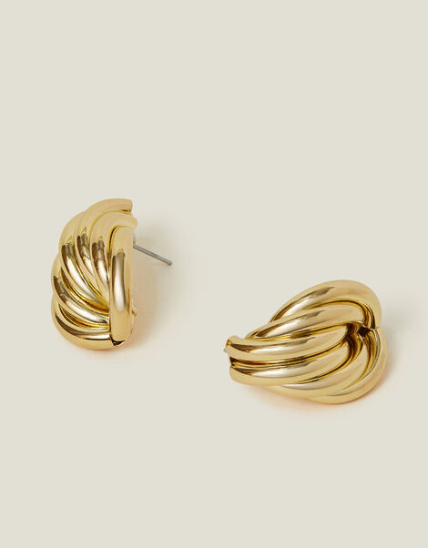 Twist Knot Drop Earrings, , large