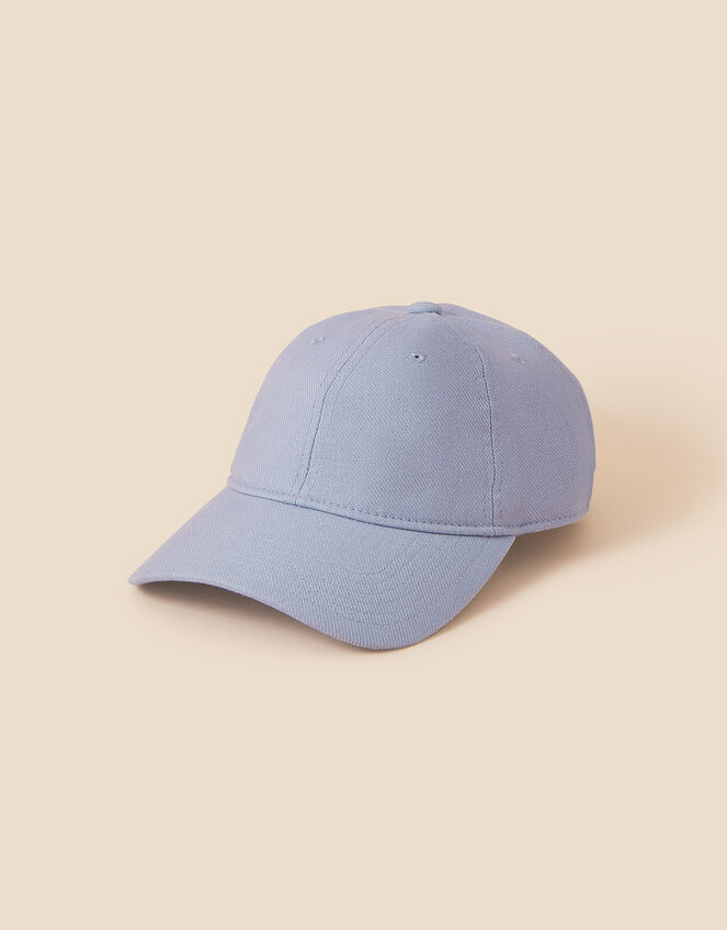 Twill Baseball Cap, Blue (BLUE), large