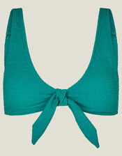 Bunny Tie Bikini Top, Teal (TEAL), large