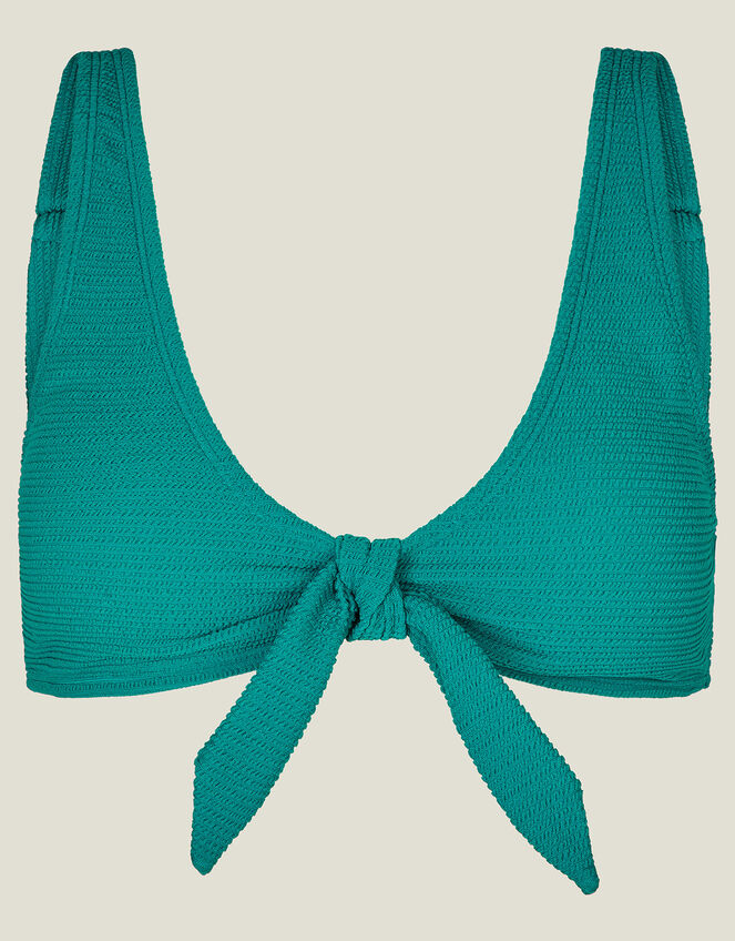 Bunny Tie Bikini Top, Teal (TEAL), large