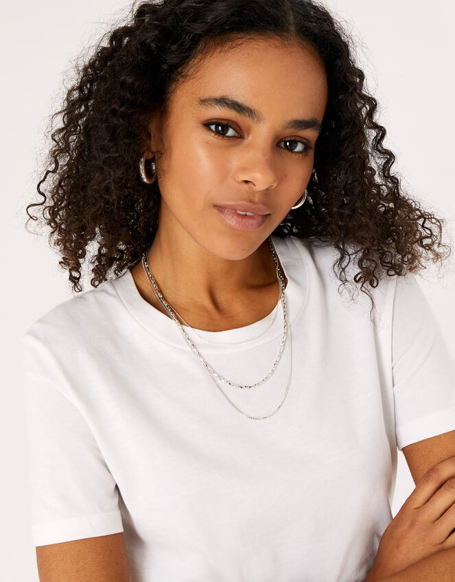 Blue Harvest Mixed Chain Necklace , , large