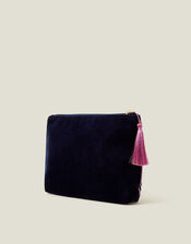 Large Embellished Star Pouch, , large