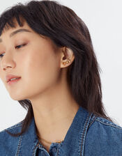 Heart Sparkle Earrings Set of Three, , large