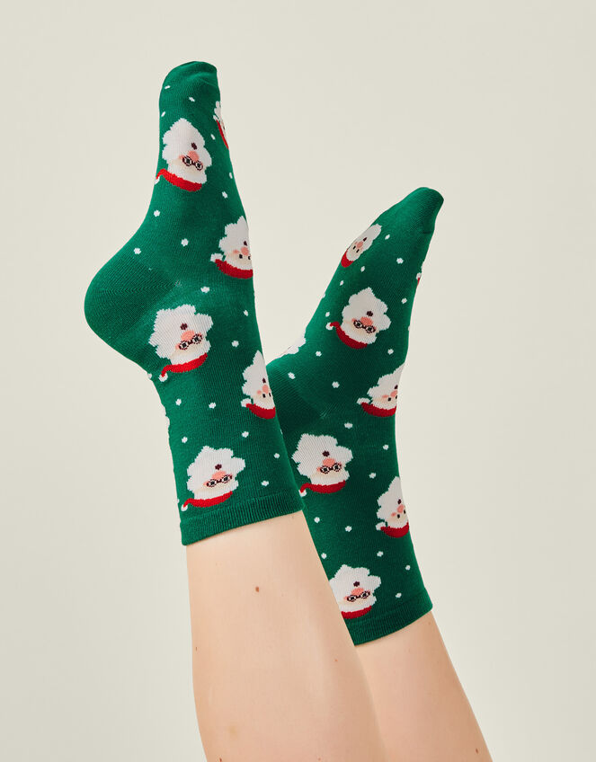 Santa Christmas Socks, , large