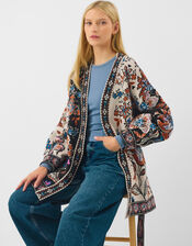 Floral Jacquard Knit Jumper, Multi (MULTI), large