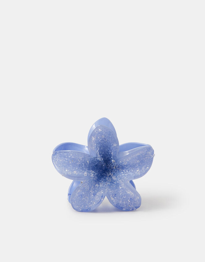Sparkle Tropical Flower Claw Clip, , large