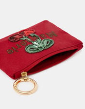 Ma Cherie Beaded Coin Purse Bag Charm, , large