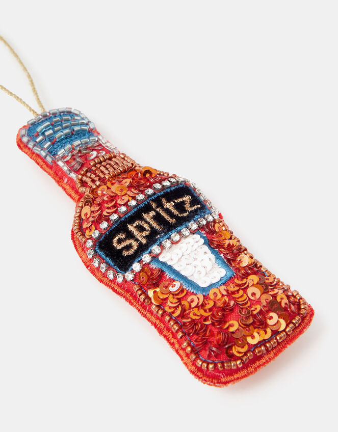 Embellished Spritz Bottle Christmas Tree Decoration, , large