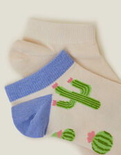 2-Pack Cactus Trainer Socks, , large