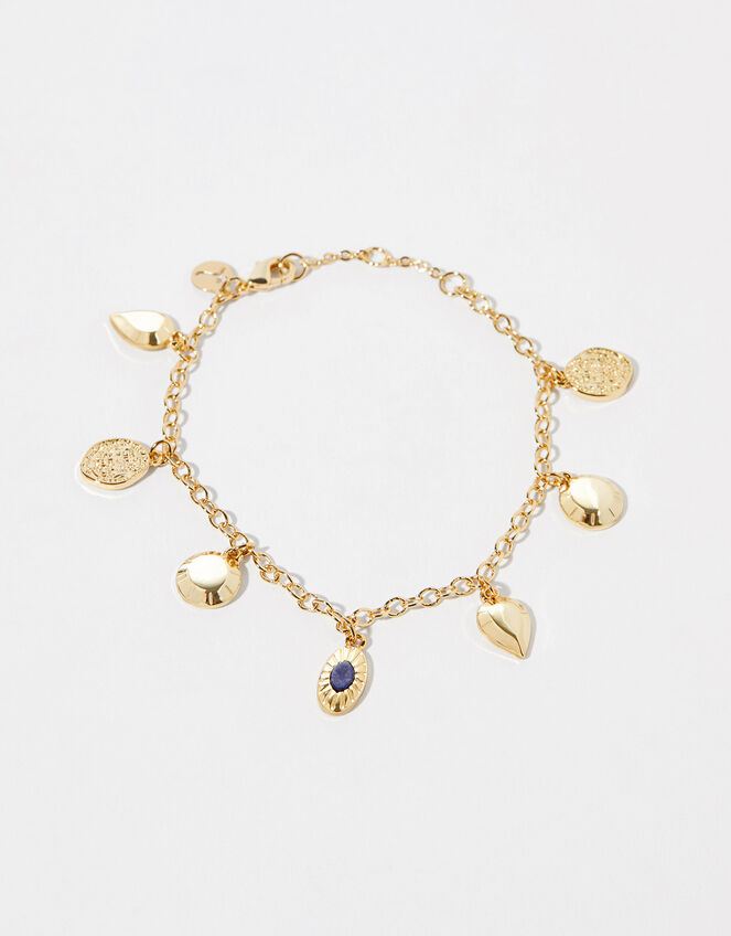 Gold-Plated Charm Bracelet, , large