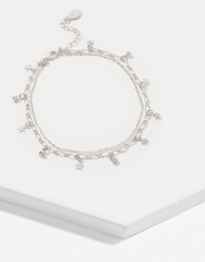 Star Charm Anklet, , large