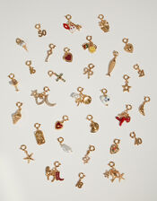 Deco Heart Jewellery Charm, , large