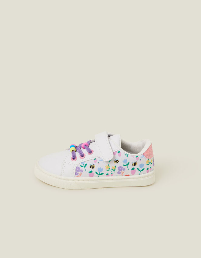 Girls Spring Garden Trainers, Multi (PASTEL MULTI), large