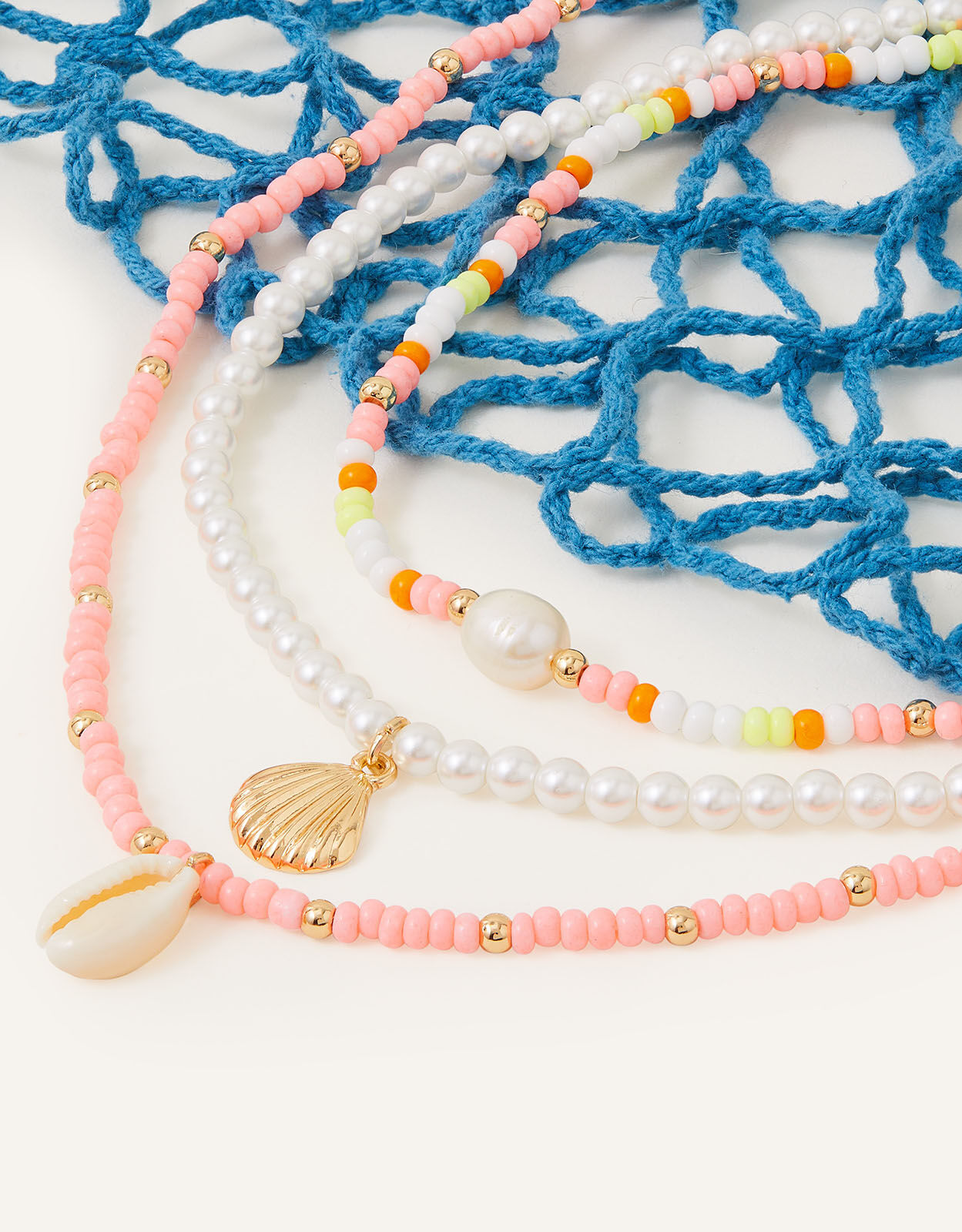 Beaded shell choker online