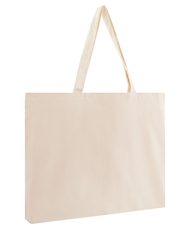 London Cotton Shopper Bag, , large