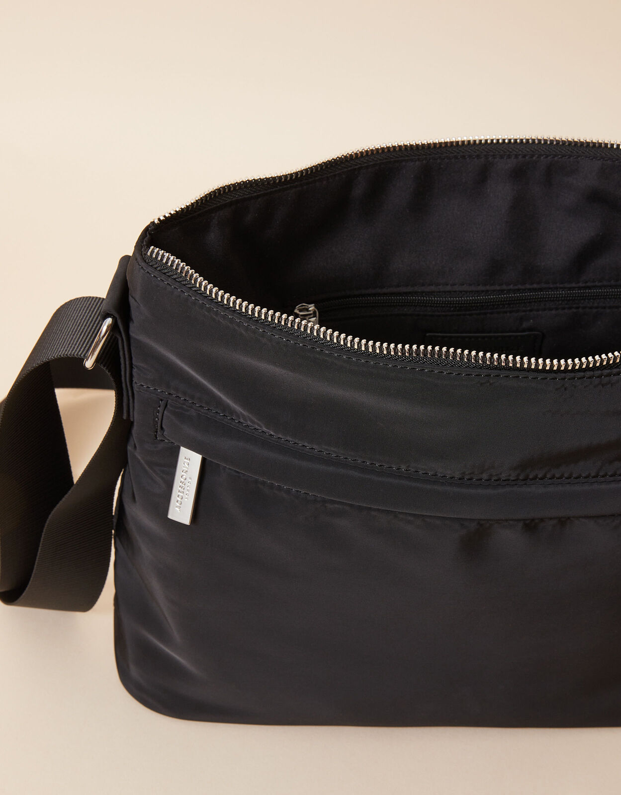Polyester crossbody bag sales