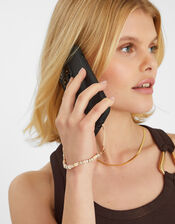 Disc Beaded Phone Charm, , large