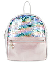 Glittery Sequin Backpack, , large
