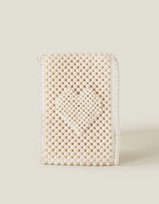 Bridal Pearl Phone Bag, , large