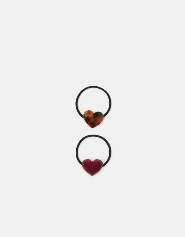 2-Pack Heart Hair Bands, , large