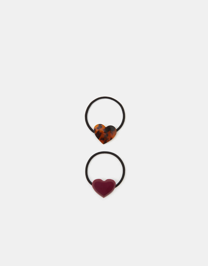 2-Pack Heart Hair Bands, , large