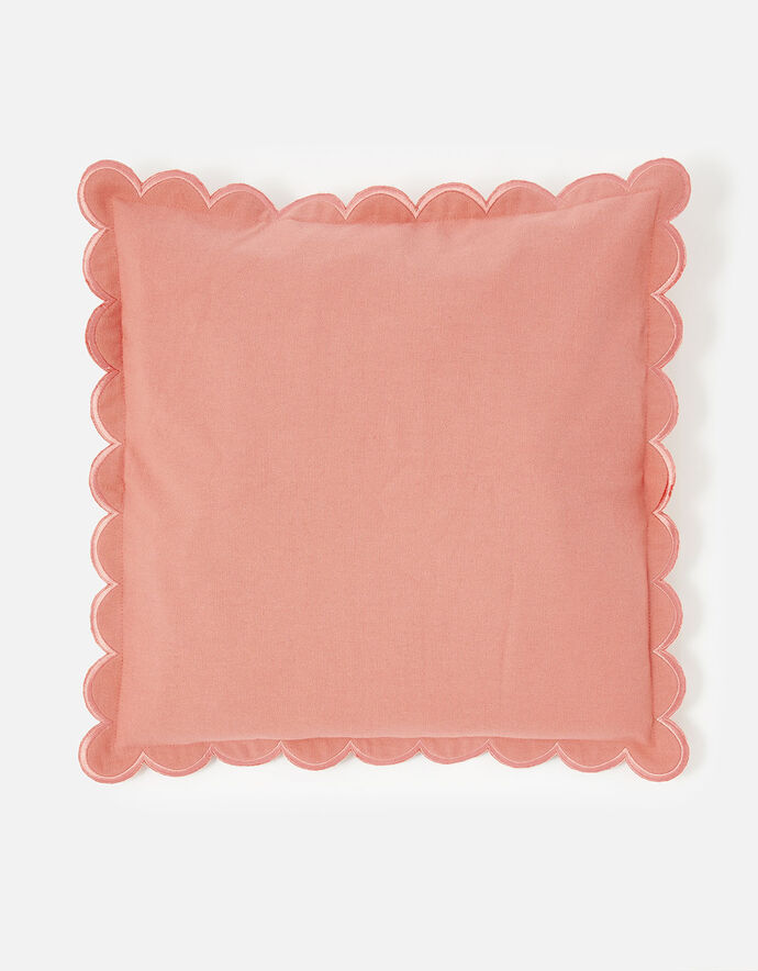 Scallop Edge Cushion Cover Orange Cushions & Cushion covers