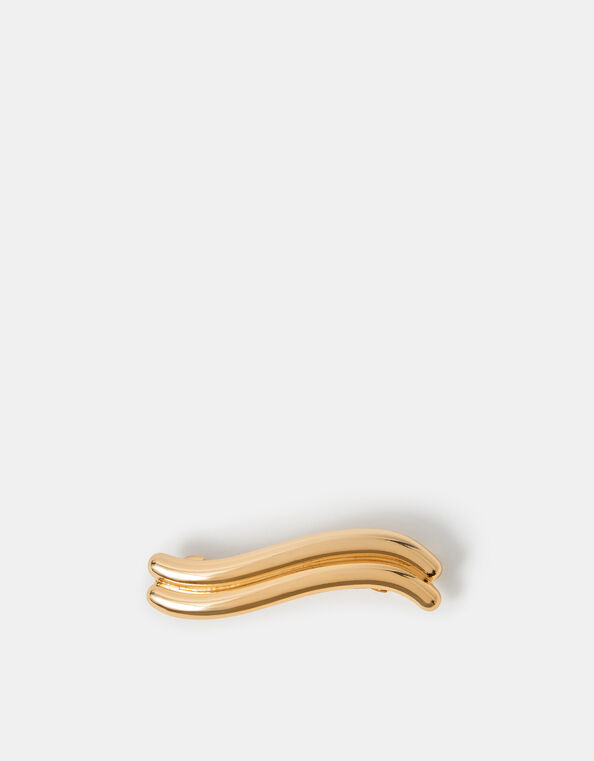 Wavy Barrette Hair Clip, , large