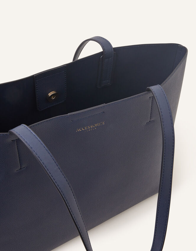 Classic Tote Bag, Blue (NAVY), large