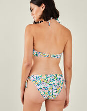 Ditsy Floral Bandeau Bikini Top, Multi (BRIGHTS MULTI), large